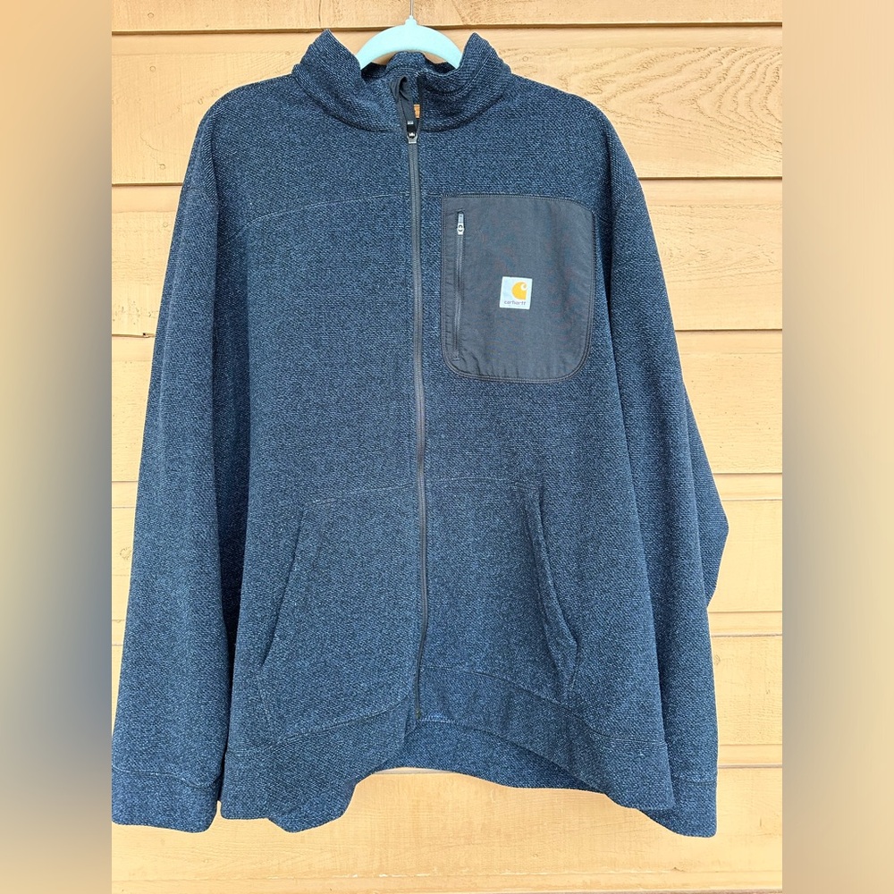 Carhartt Walden Full Zip Sweater Fleece, men's XXL